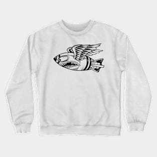 Flying bomb Crewneck Sweatshirt